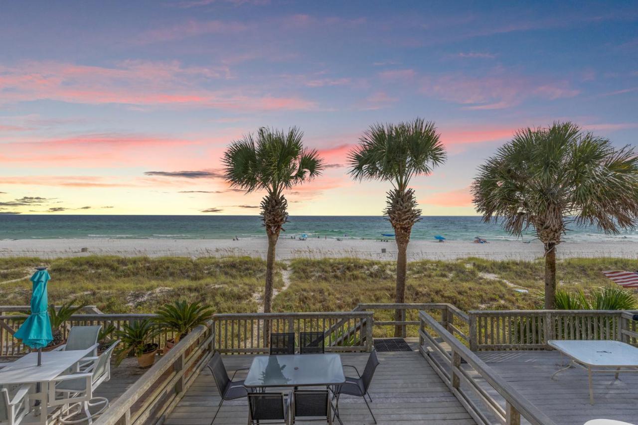 2Bd/25Ba Gulf Front Townhome Near Pier Park! Gulf Views! Beach Access! Panama City Beach Exteriör bild