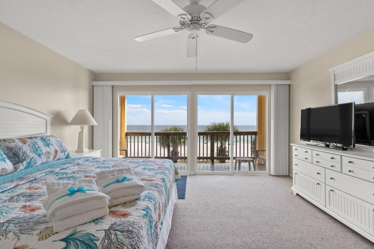 2Bd/25Ba Gulf Front Townhome Near Pier Park! Gulf Views! Beach Access! Panama City Beach Exteriör bild