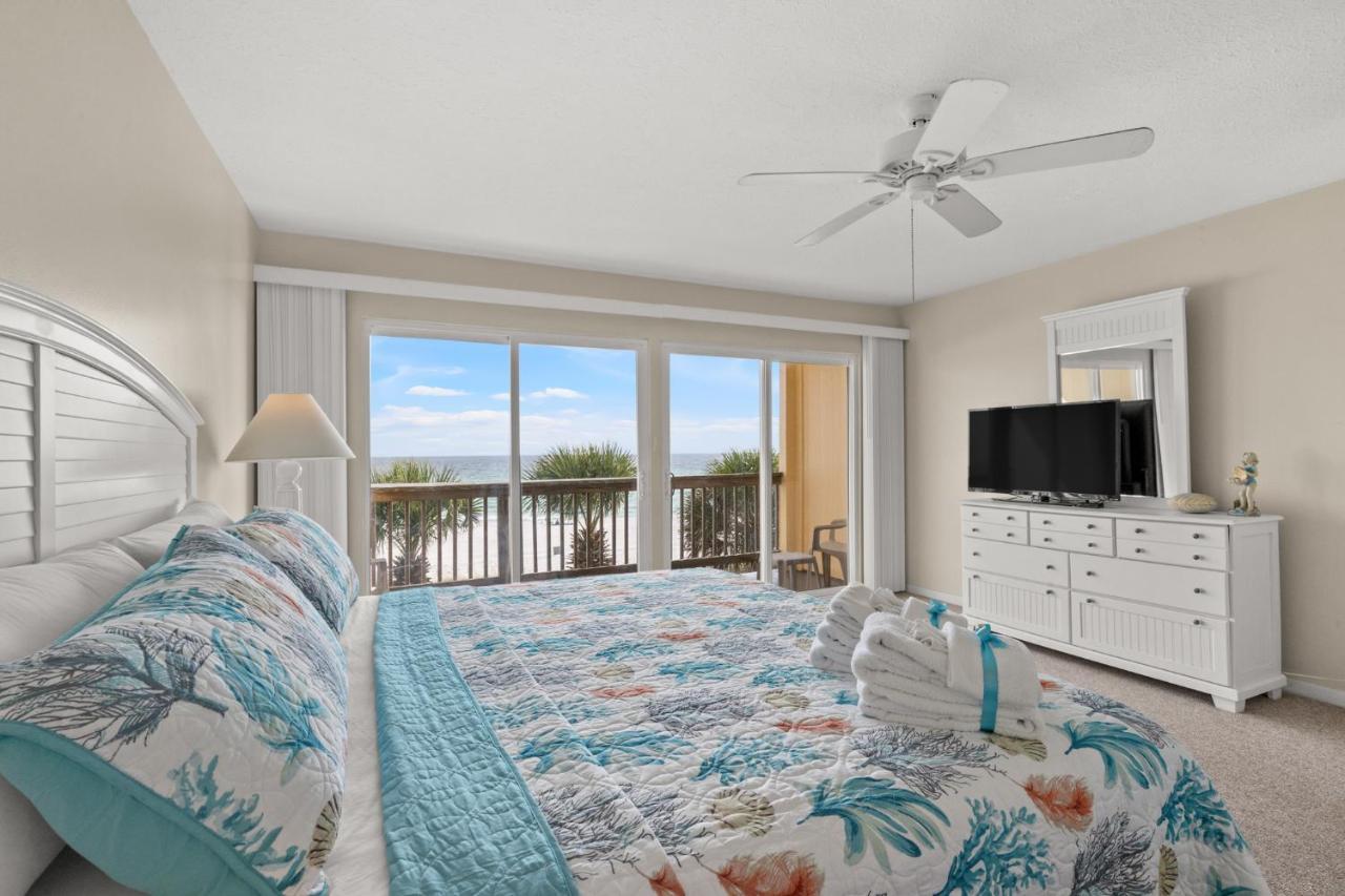 2Bd/25Ba Gulf Front Townhome Near Pier Park! Gulf Views! Beach Access! Panama City Beach Exteriör bild