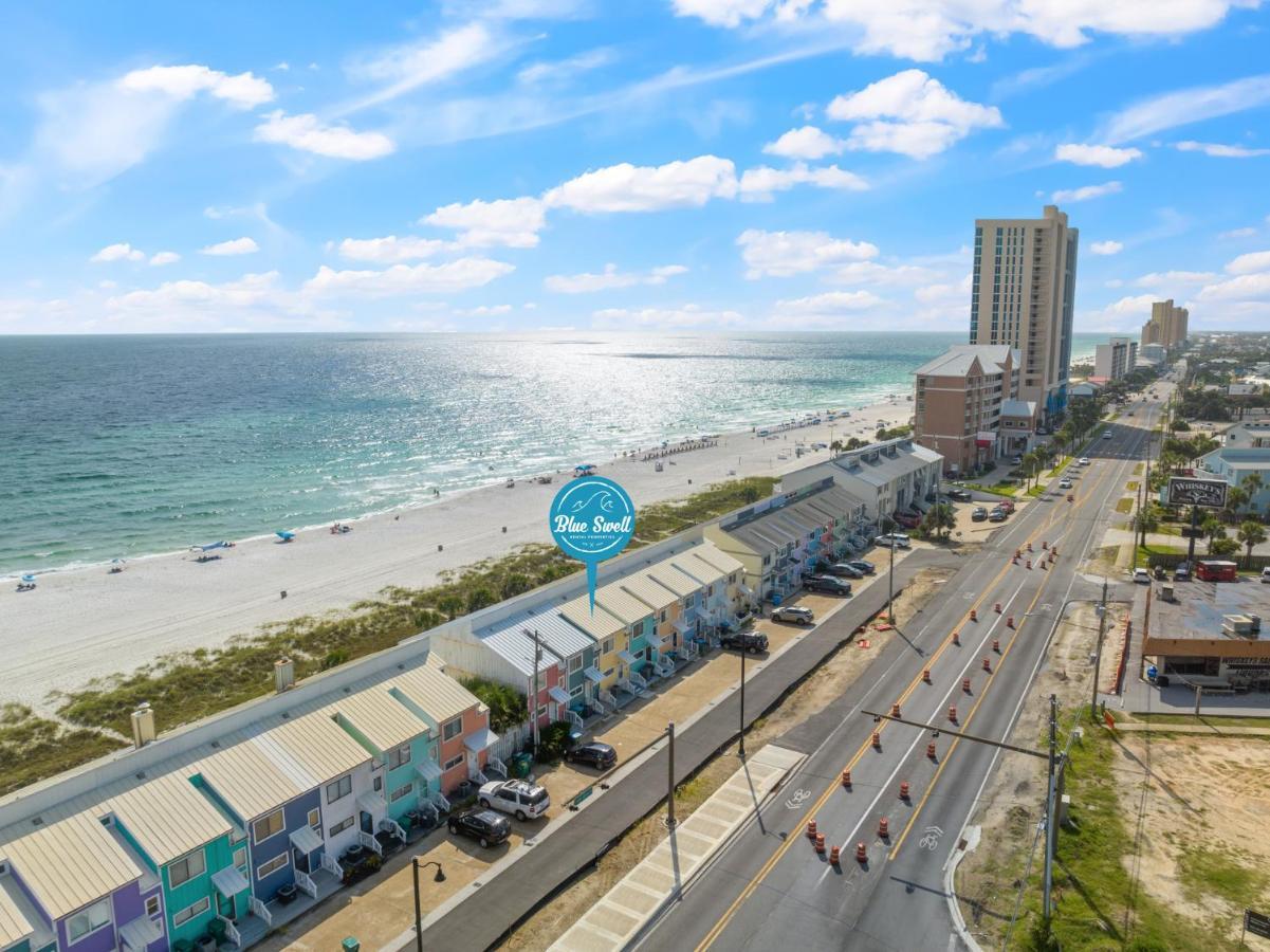 2Bd/25Ba Gulf Front Townhome Near Pier Park! Gulf Views! Beach Access! Panama City Beach Exteriör bild